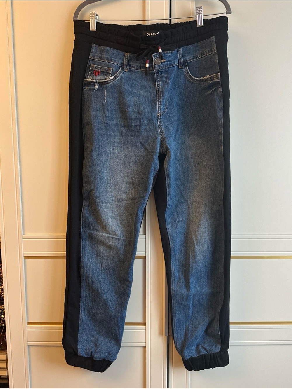 Desigual women’s Blue Denim Jogger Jeans